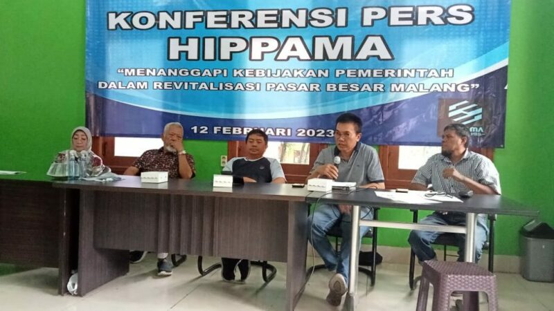 Hipamma, tolak revitalisasi pasar