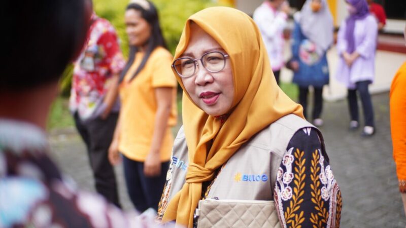 Kepala Bulog Cabang Malang, Siane Dwi Agustina.