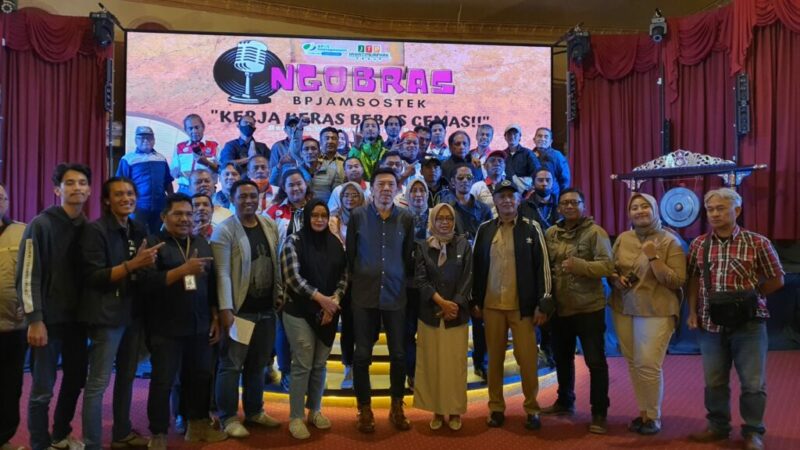 peserta ngobrol santai bareng BPJS Ketenagakerjaan kota batu