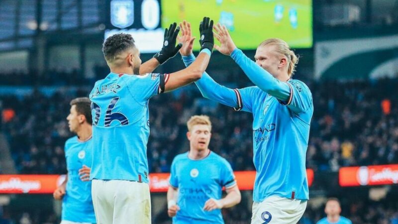 Erling Haaland dan Mahrez 1