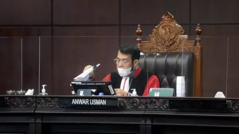 Anwar Usman, Ketua MK terpilih kembali