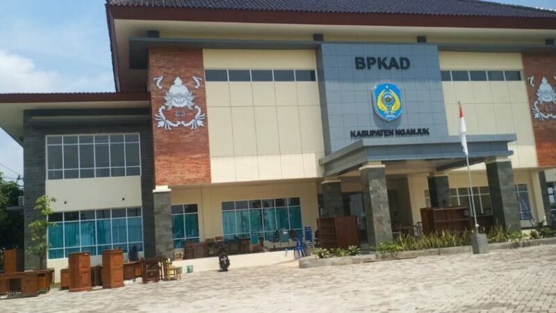 Gedung BPKAD  Kab. Nganjuk Siap di Tempati