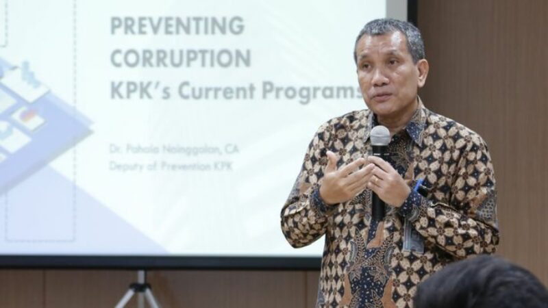 Deputi Pencegahan dan Monitoring KPK Pahala Nainggolan