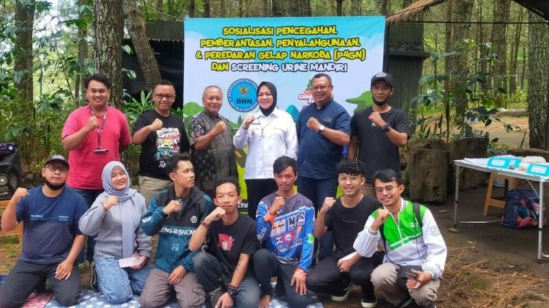BNN Bersama Komunitas Masyarakat di Kota batu