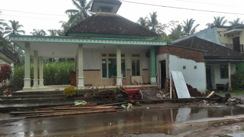 Mushollah yang pembangunannya di percepat di druju