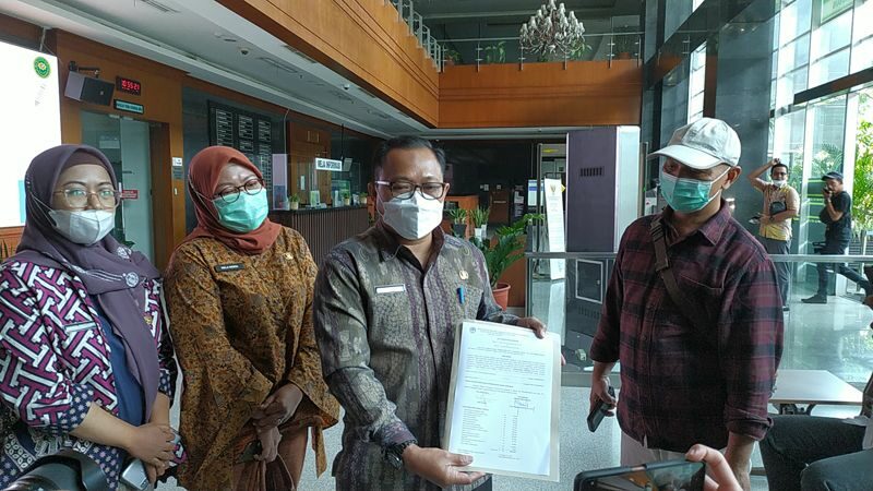 Memori Banding KPU di serahkan ke PN Jakpus
