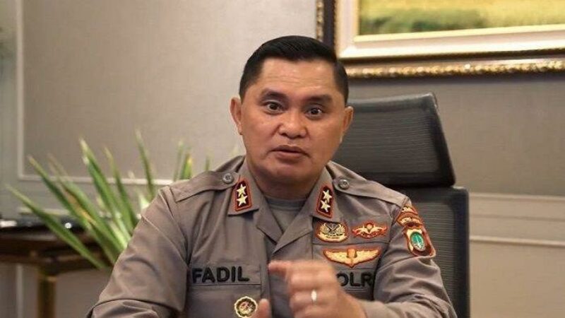 Irjen Fadil Imran, Kapolda Metro Jaya