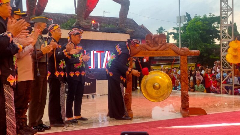Blitar Menari 2023 Bertempat di Monumen PETA Resmi Dibuka Walikota Blitar