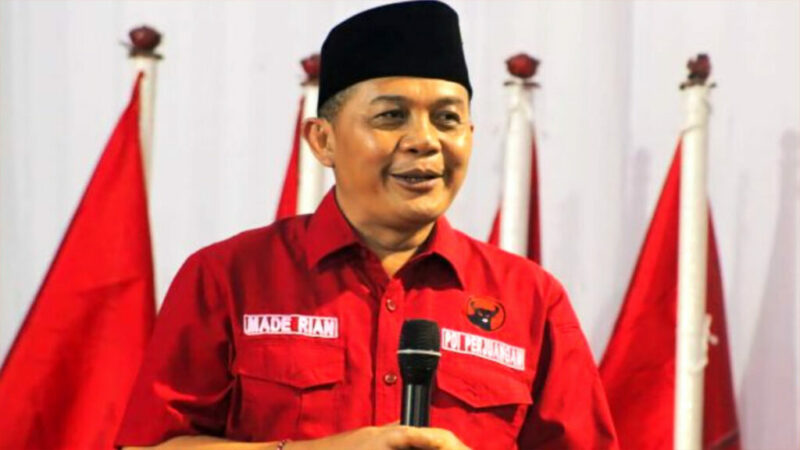 made rian ketua pdip kota malang