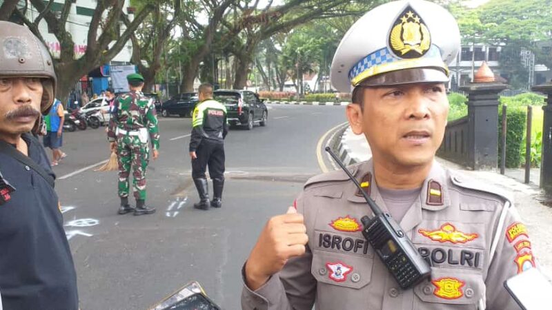 Kasubnit Laka Unit Gakkum Satlantas Polresta Malang Kota,Ipda Isrofi 