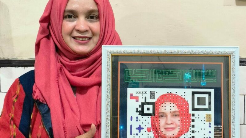 Nelly Apresiasi Inovasi QR Art Karya Anak Bangsa